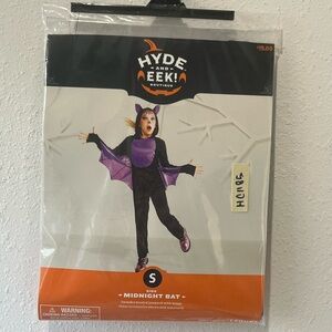 Kids Midnight Bat Costume - Purple and Black